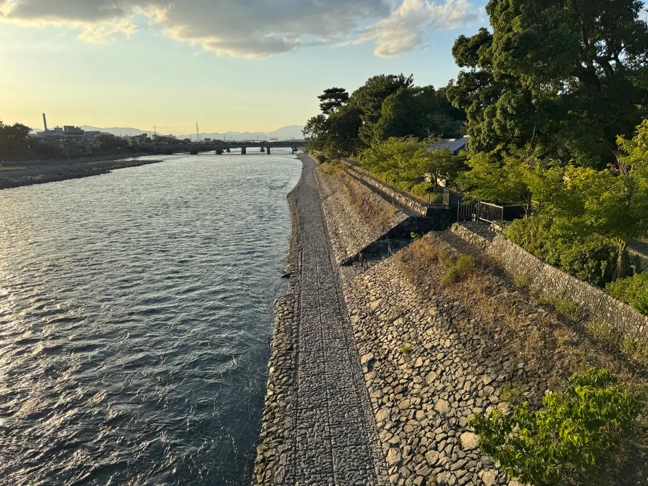 Riverbank of Ujigawa